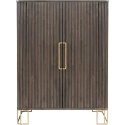 Bergamo Oak Extra Large Tall Drinks Cabinet 11 Bergamo Oak Extra Large Tall Drinks Cabinet -Furniture Sale Shop BG DC 03Large