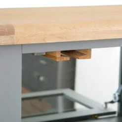 Dorset Storm Grey Painted Oak Drinks Cabinet With Wine Rack 21 Dorset Storm Grey Painted Oak Drinks Cabinet With Wine Rack -Furniture Sale Shop CL DBU SG 3