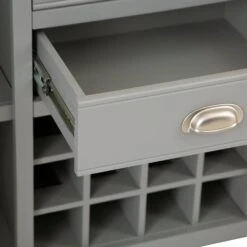 Dorset Storm Grey Painted Oak Large Sideboard Wine Rack 30 Dorset Storm Grey Painted Oak Large Sideboard Wine Rack -Furniture Sale Shop CL LS SG 4