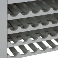 Dorset Storm Grey Painted Oak Wine Cabinet -Furniture Sale Shop CL SWC SG 5