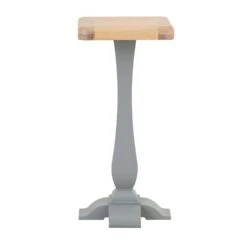 Dorset Storm Grey Painted Oak Telephone Table -Furniture Sale Shop CL TEL SG 4