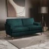 Stockholm 3 Seater Sofa Teal Fabric -Furniture Sale Shop CopenhagenMixTeal3STR