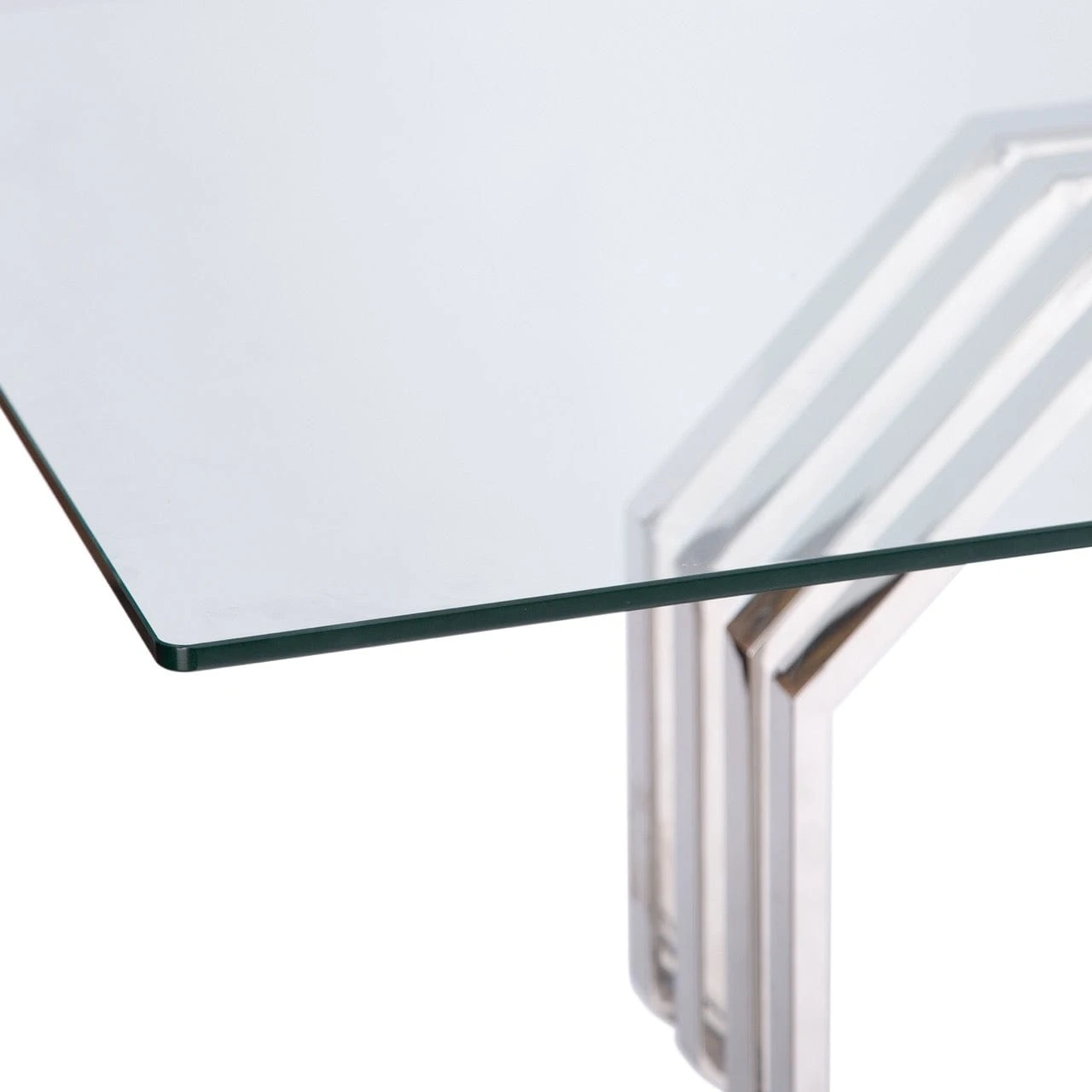 Genoa Glass 1.8m Dining Table 4 Genoa Glass 1.8m Dining Table - Image 2