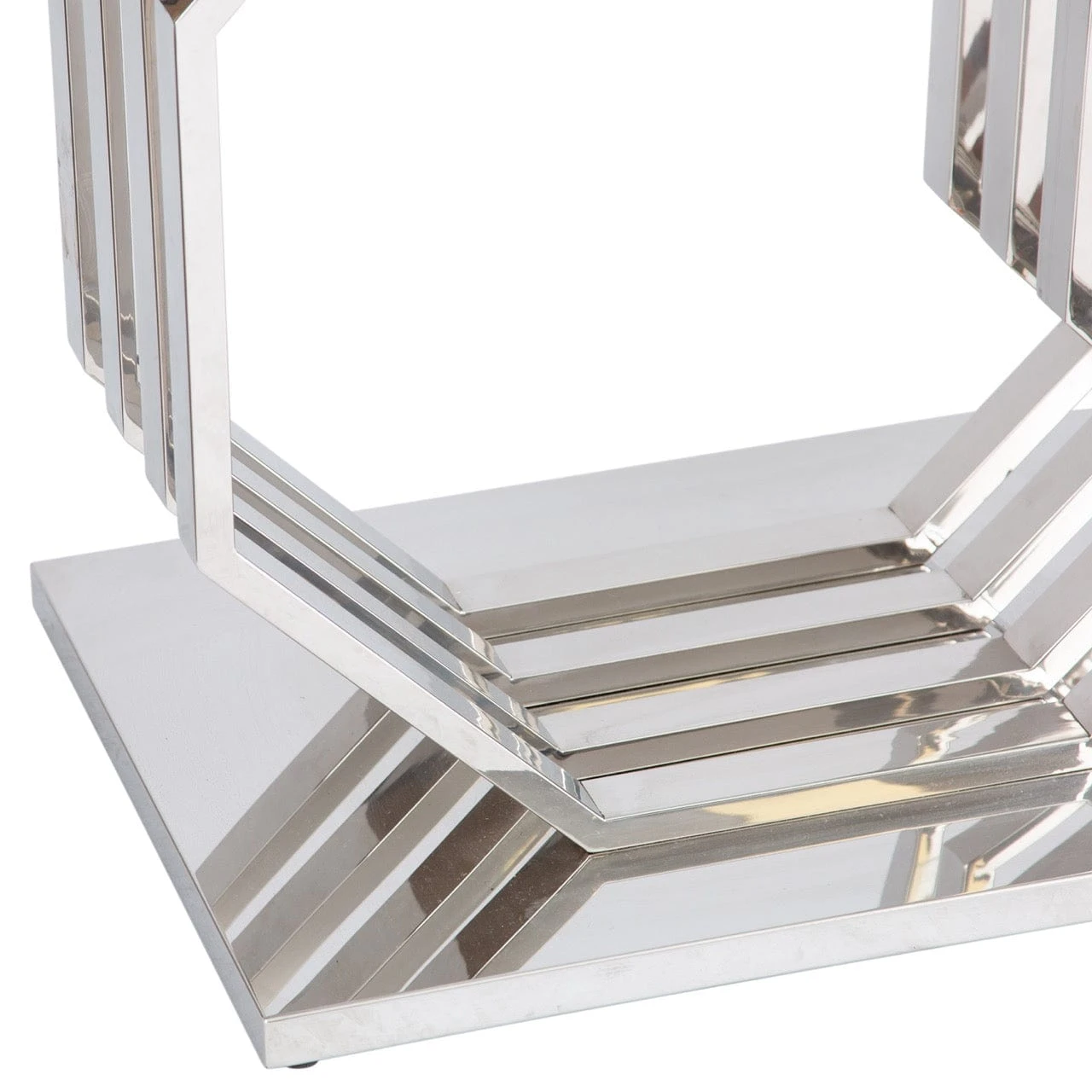 Genoa Glass 1.8m Dining Table 5 Genoa Glass 1.8m Dining Table - Image 3