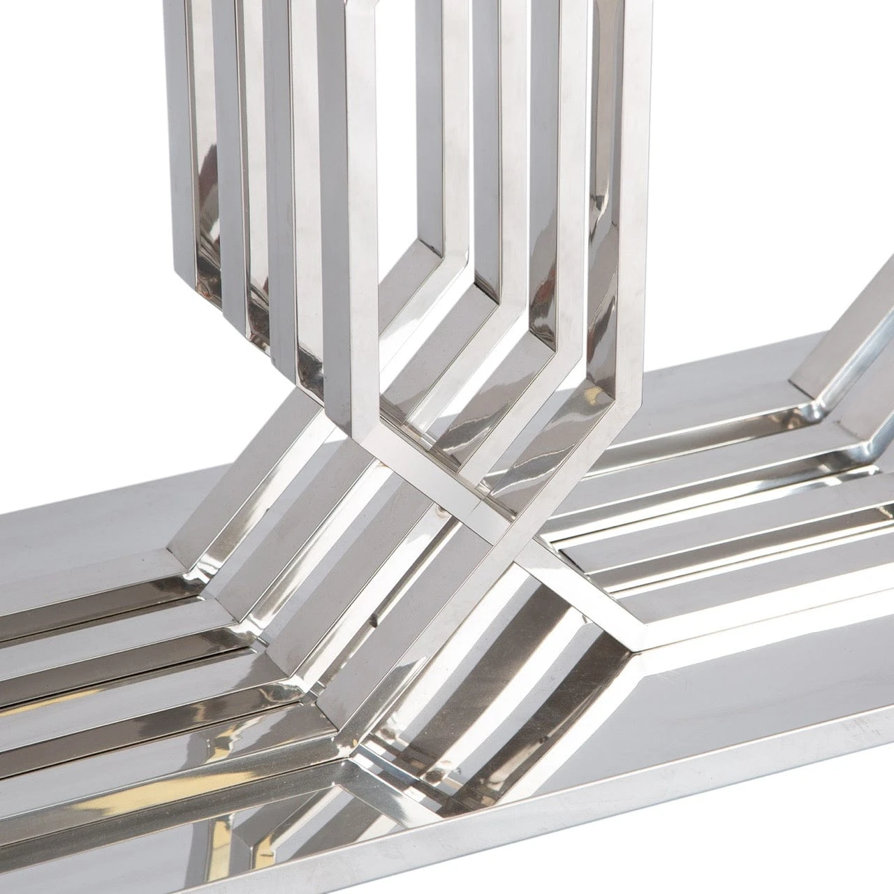 Genoa Glass 1.8m Dining Table 6 Genoa Glass 1.8m Dining Table - Image 4