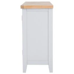 Eaton Grey Painted Oak 2 Door Large Sideboard With Wicker Baskets 17 Eaton Grey Painted Oak 2 Door Large Sideboard With Wicker Baskets -Furniture Sale Shop EA LS G7Large