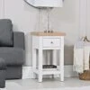 Eaton White Painted Oak Lamp Table -Furniture Sale Shop EA LT W 56be5681 0999 48ea 9ea2 2606c47809a2