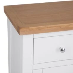Eaton White Painted Oak Mini Sideboard -Furniture Sale Shop EA SMS W4Large