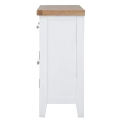 Eaton White Painted Oak Mini Sideboard -Furniture Sale Shop EA SMS W7Large