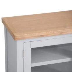 Eaton Grey Painted Oak Small TV Unit -Furniture Sale Shop EA STV G4