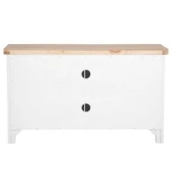 Eaton White Painted Oak Small TV Unit -Furniture Sale Shop EA STV W8Large