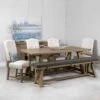 Falmouth Oak 2.0m Dining Table -Furniture Sale Shop FO 20T 1