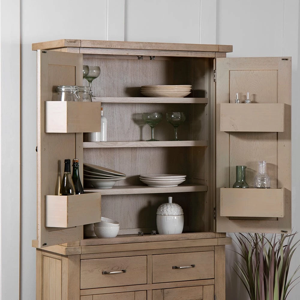 Falmouth Oak Larder Unit Top (Top Only) 3 Falmouth Oak Larder Unit Top (Top Only)