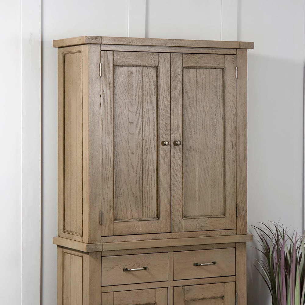 Falmouth Oak Larder Unit Top (Top Only) 4 Falmouth Oak Larder Unit Top (Top Only) - Image 2