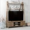 Falmouth Oak Bookcase TV Unit -Furniture Sale Shop FO TVBC 1