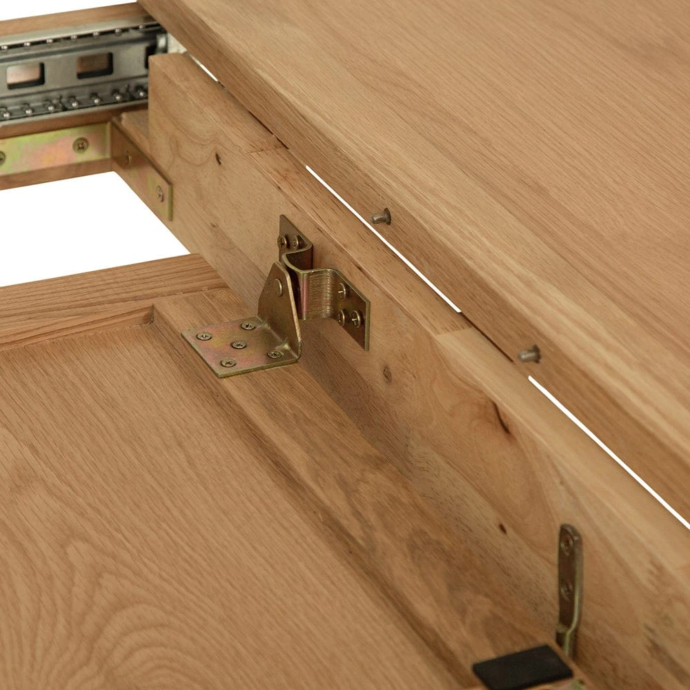 Gloucester Oak 1.6m Extending Dining Table 16 Gloucester Oak 1.6m Extending Dining Table - Image 14