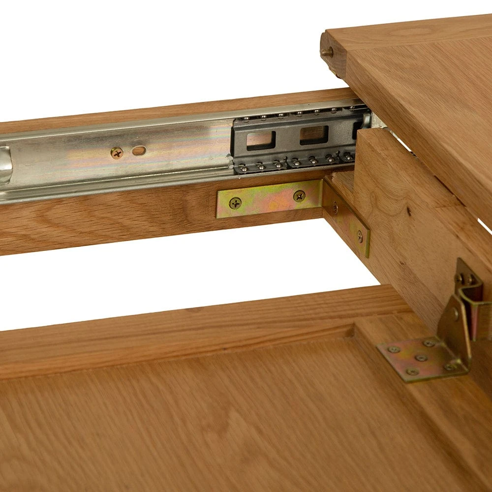 Gloucester Oak 1.6m Extending Dining Table 17 Gloucester Oak 1.6m Extending Dining Table - Image 15