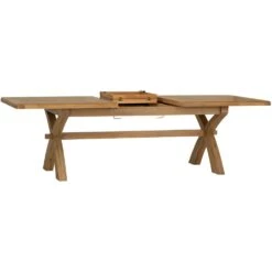 Wessex Smoked Oak 2.5m Cross Leg Extending Dining Table 20 Wessex Smoked Oak 2.5m Cross Leg Extending Dining Table -Furniture Sale Shop HO 20BET 11 9cb27b80 7585 4152 862d 1a2db74ea050