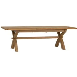 Wessex Smoked Oak 2.5m Cross Leg Extending Dining Table 23 Wessex Smoked Oak 2.5m Cross Leg Extending Dining Table -Furniture Sale Shop HO 20BET 14