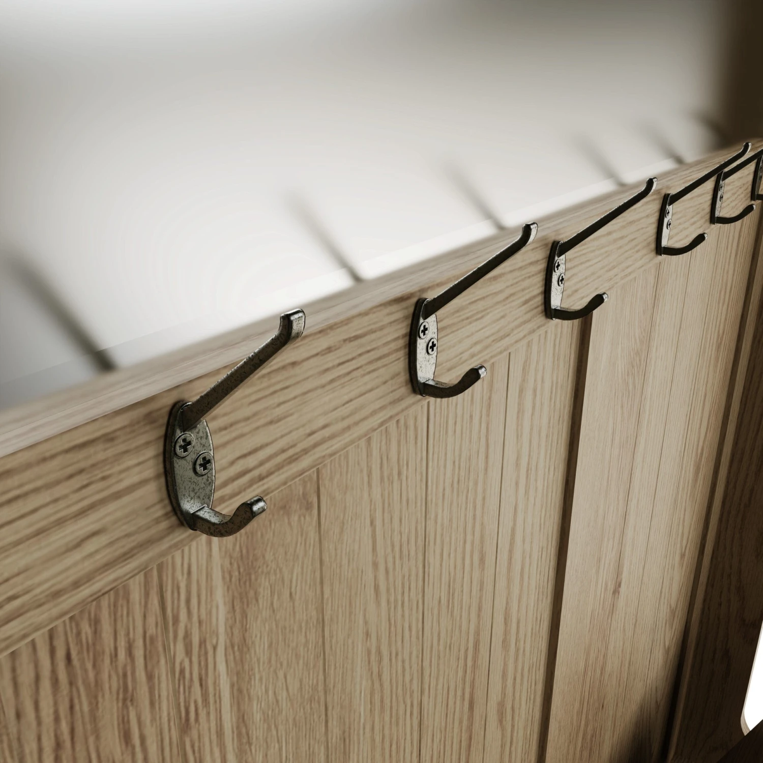 Wessex Smoked Oak Hall Bench Unit 9 Wessex Smoked Oak Hall Bench Unit - Image 7