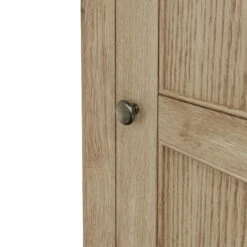 Wessex Smoked Oak Slim Larder Cupboard -Furniture Sale Shop HO SLU 06