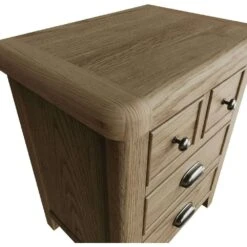 Wessex Smoked Oak Extra Large Bedside Table -Furniture Sale Shop HO XLBSC 08 deb2e33c b8cc 4b9e bb3e 0dd3289d2bfc