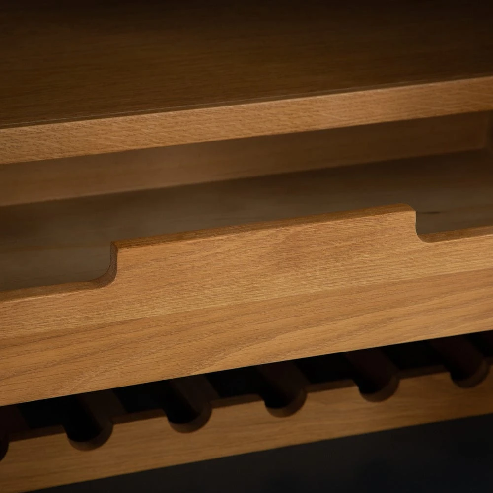 Hampshire Blue Painted Oak Large Larder Unit 13 Hampshire Blue Painted Oak Large Larder Unit - Image 11