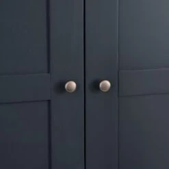 Hampshire Blue Painted Oak Large Larder Unit 32 Hampshire Blue Painted Oak Large Larder Unit -Furniture Sale Shop HP LLU B 2