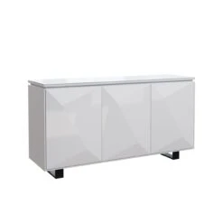 Venice Gloss Grey Large 3 Door LED Sideboard -Furniture Sale Shop M3DS 01 05Large