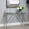 Genoa Glass Console Table