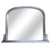 The Mirror Collection Silver Mantlepiece Mirror