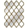 The Mirror Collection Gold Frame Swirl Mirror