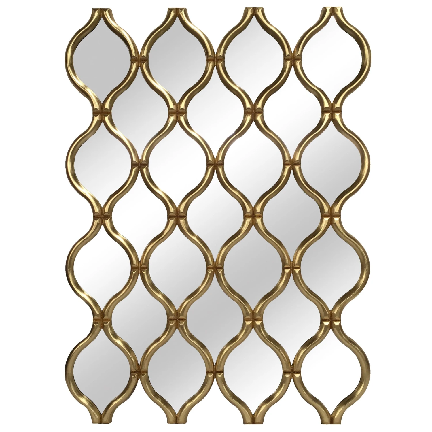 The Mirror Collection Gold Frame Swirl Mirror 3 The Mirror Collection Gold Frame Swirl Mirror