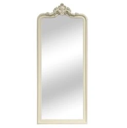 The Mirror Collection Tall Ornate Leaner Mirror