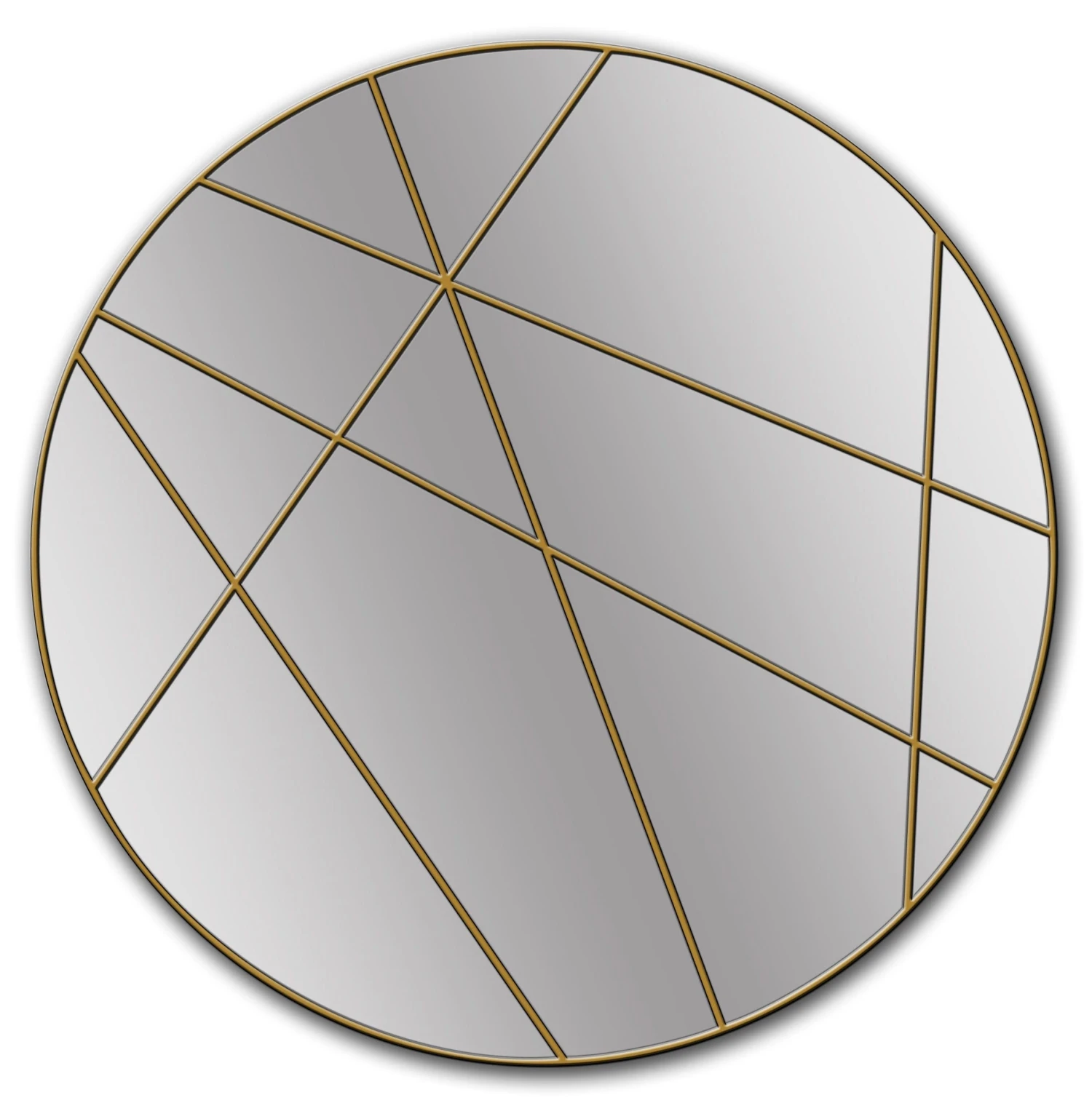 The Mirror Collection Gold Iron Frame Mirror 3 The Mirror Collection Gold Iron Frame Mirror