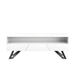 Venice Matt White Large TV Unit -Furniture Sale Shop MLTV 02 02Large