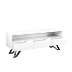Venice Matt White Large TV Unit -Furniture Sale Shop MLTV 02 05Large