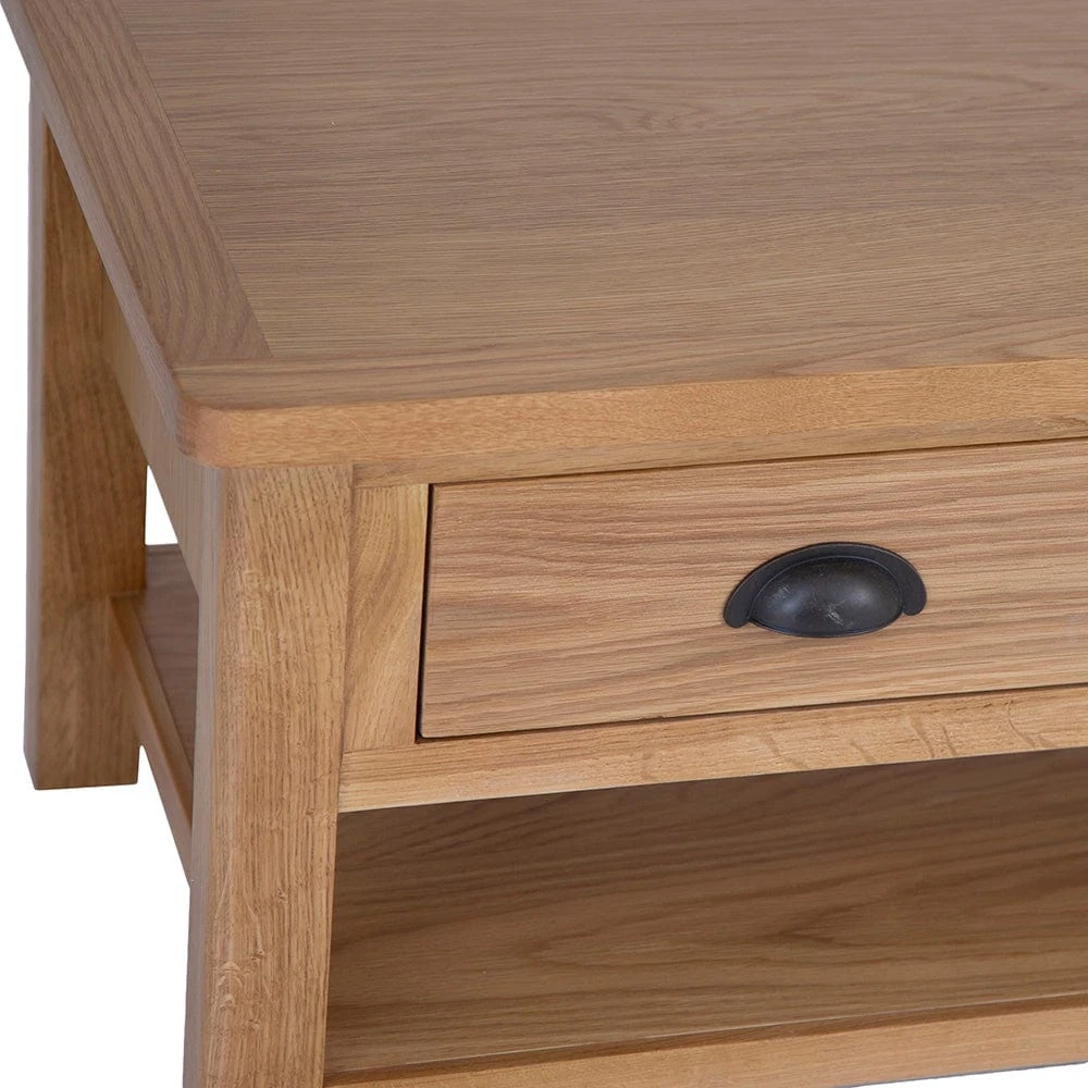 Rutland Oak Large Coffee Table 12 Rutland Oak Large Coffee Table - Image 10