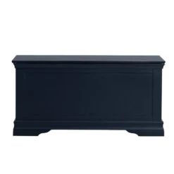 Florence Midnight Grey Painted Blanket Box 29 Florence Midnight Grey Painted Blanket Box -Furniture Sale Shop SW BB MG