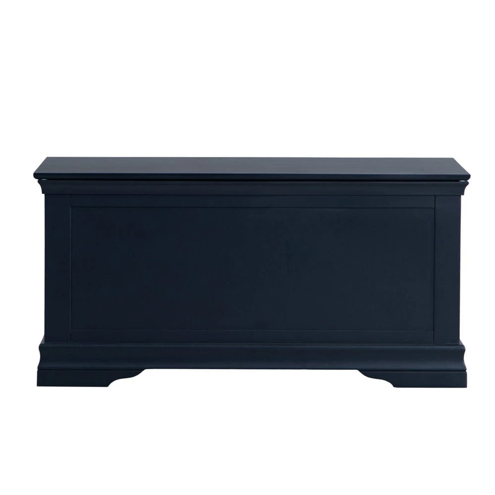 Florence Midnight Grey Painted Blanket Box 16 Florence Midnight Grey Painted Blanket Box - Image 14