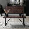 Shoreditch Industrial Coffee Table -Furniture Sale Shop ba ct