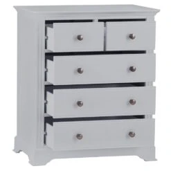 Banbury Grey Painted 2 Over 3 Chest -Furniture Sale Shop bp 2o3 g 2
