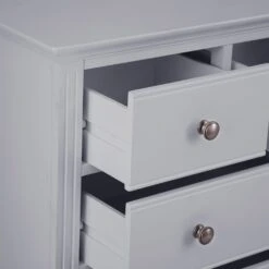 Banbury Grey Painted 2 Over 3 Chest -Furniture Sale Shop bp 2o3 g 3