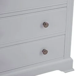 Banbury Grey Painted 2 Over 3 Chest -Furniture Sale Shop bp 2o3 g 8