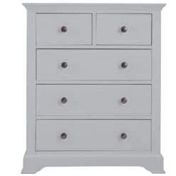 Banbury Grey Painted 2 Over 3 Chest -Furniture Sale Shop bp 2o3 g 9