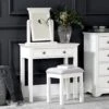 Banbury White Painted Dressing Table -Furniture Sale Shop bp dt w