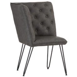 Industrial Grey Studded Back Corner Bench 19 Industrial Grey Studded Back Corner Bench -Furniture Sale Shop ch21 gr 1