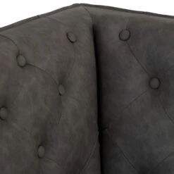 Industrial Grey Studded Back Corner Bench 30 Industrial Grey Studded Back Corner Bench -Furniture Sale Shop ch21 gr 7