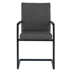 Industrial Grey Diamond Stitch Armchair 29 Industrial Grey Diamond Stitch Armchair -Furniture Sale Shop ch23 gr 13