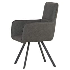 Industrial Grey Carver Chair -Furniture Sale Shop ch26 gr 4